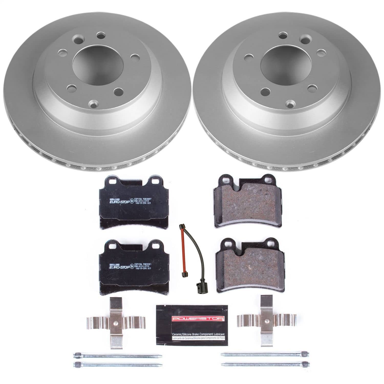 Power Stop - ESK4681 - Rear - Disc Brake Pad and Rotor Kit