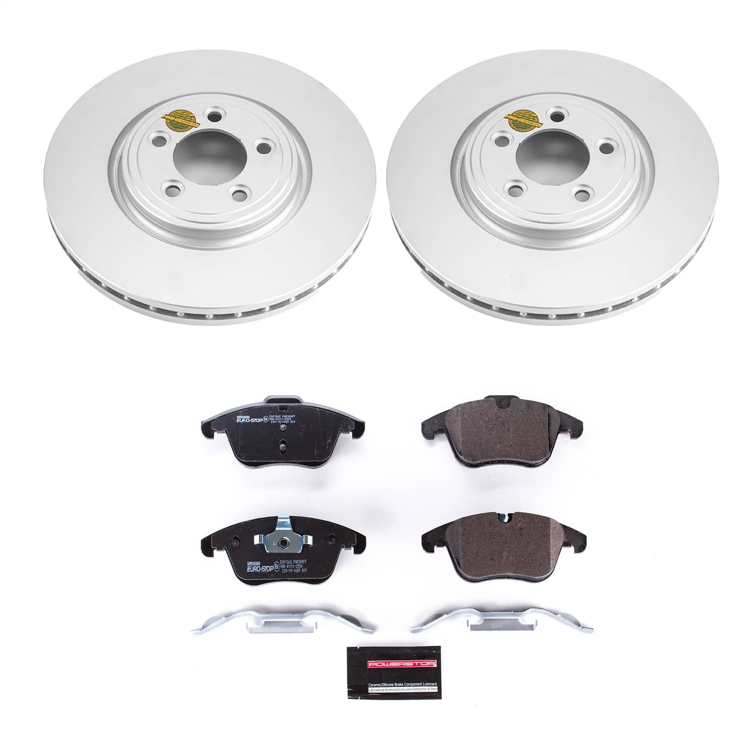 Power Stop - ESK5636 - Front - Disc Brake Pad and Rotor Kit