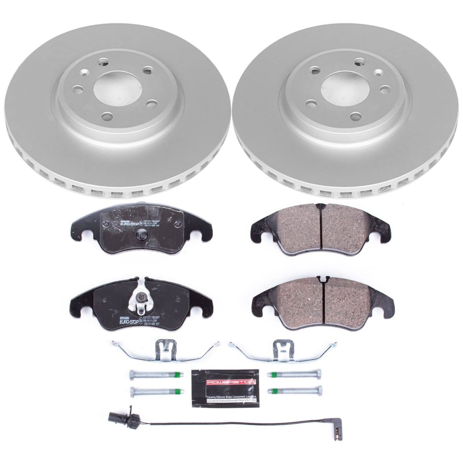 Power Stop - ESK5752 - Front - Disc Brake Pad and Rotor Kit