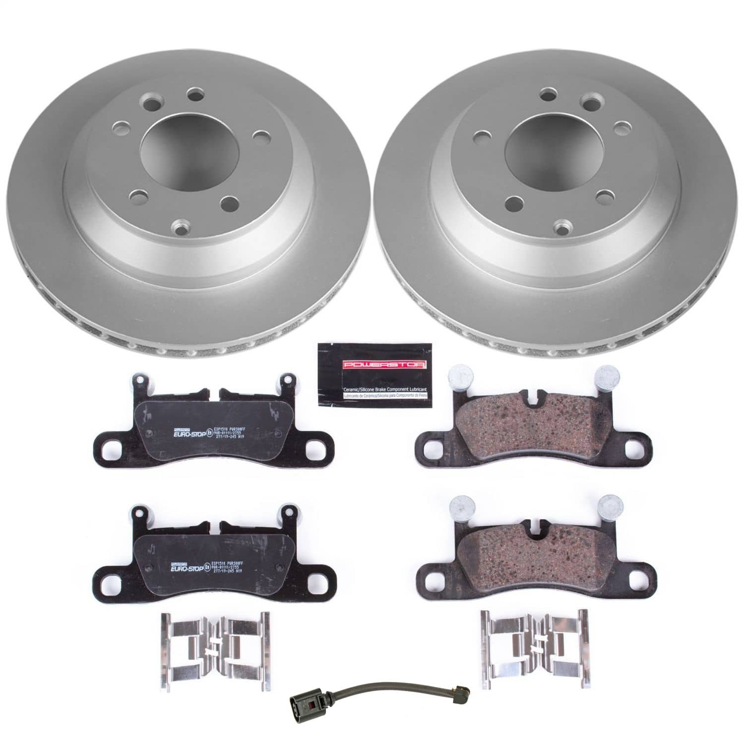 Power Stop - ESK5979 - Rear - Disc Brake Pad and Rotor Kit