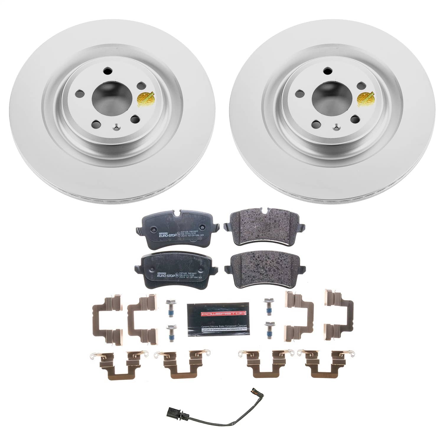 Power Stop - ESK6287 - Rear - Disc Brake Pad and Rotor Kit