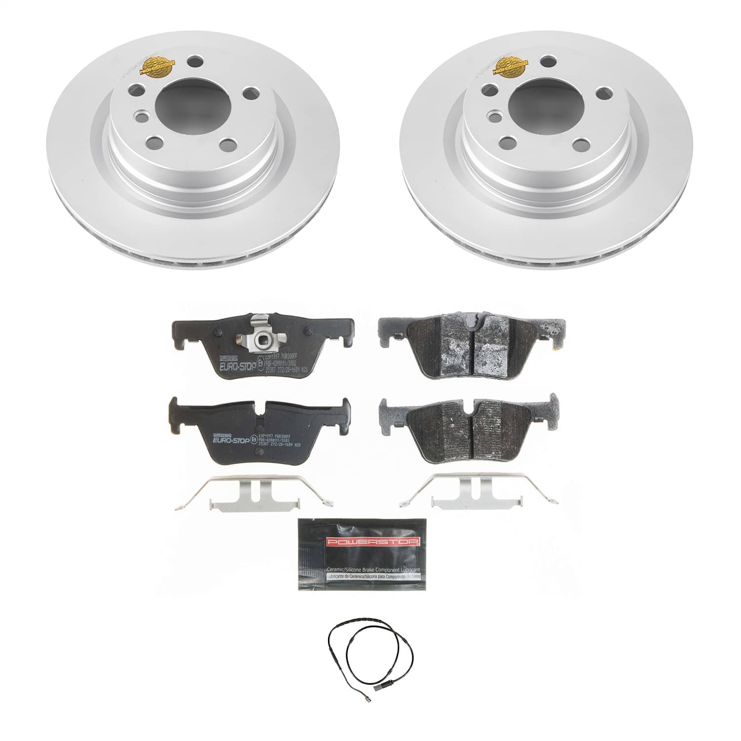 Power Stop - ESK6656 - Rear - Disc Brake Pad and Rotor Kit