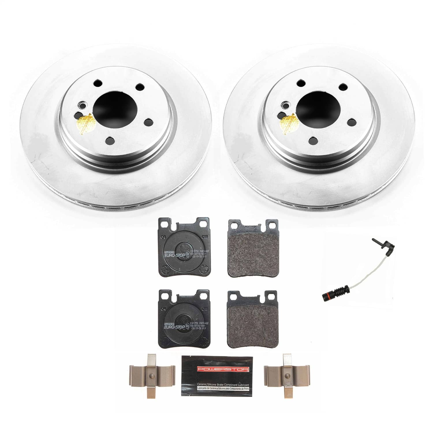 Power Stop - ESK6717 - Rear - Disc Brake Pad and Rotor Kit