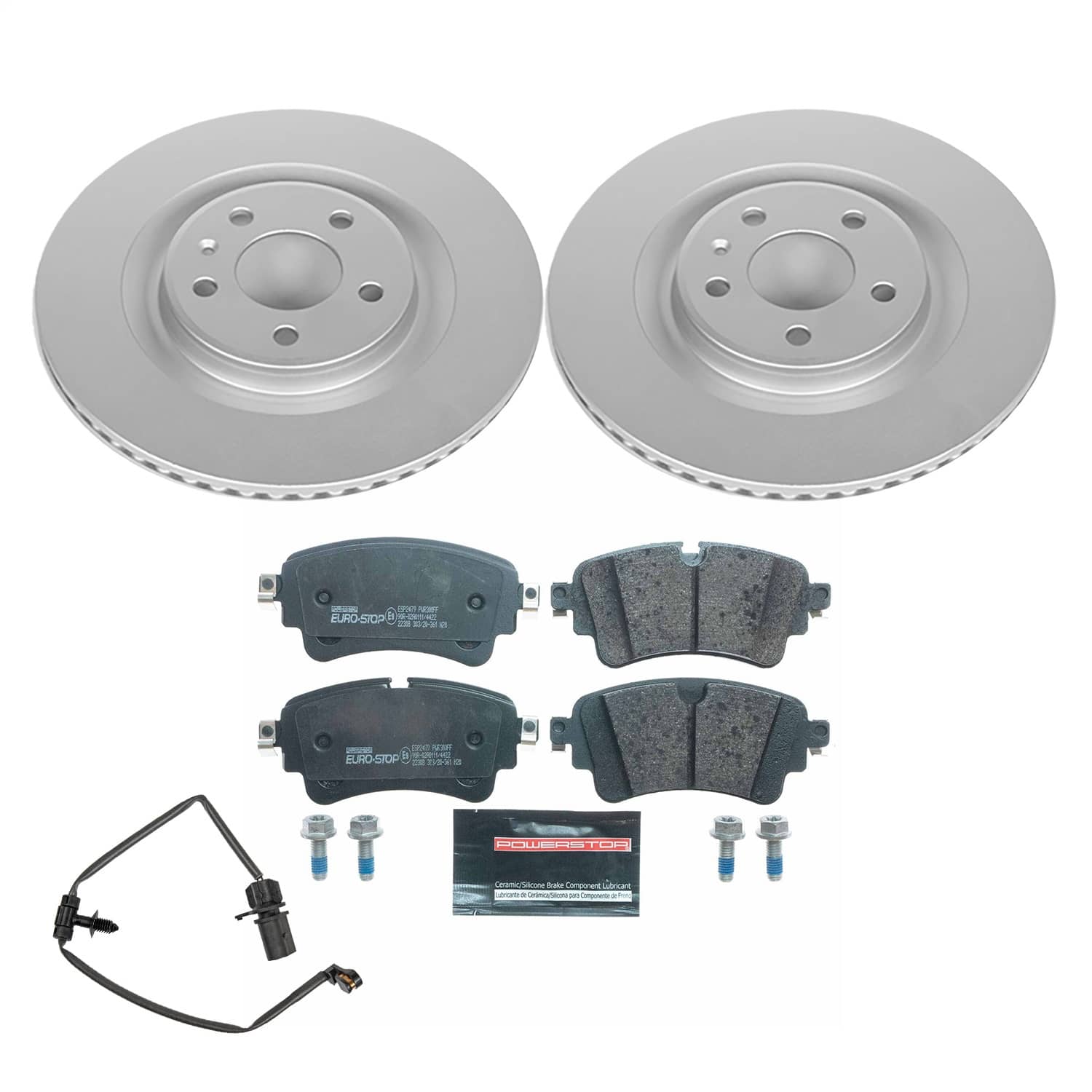 Power Stop - ESK7431 - Rear - Disc Brake Pad and Rotor Kit