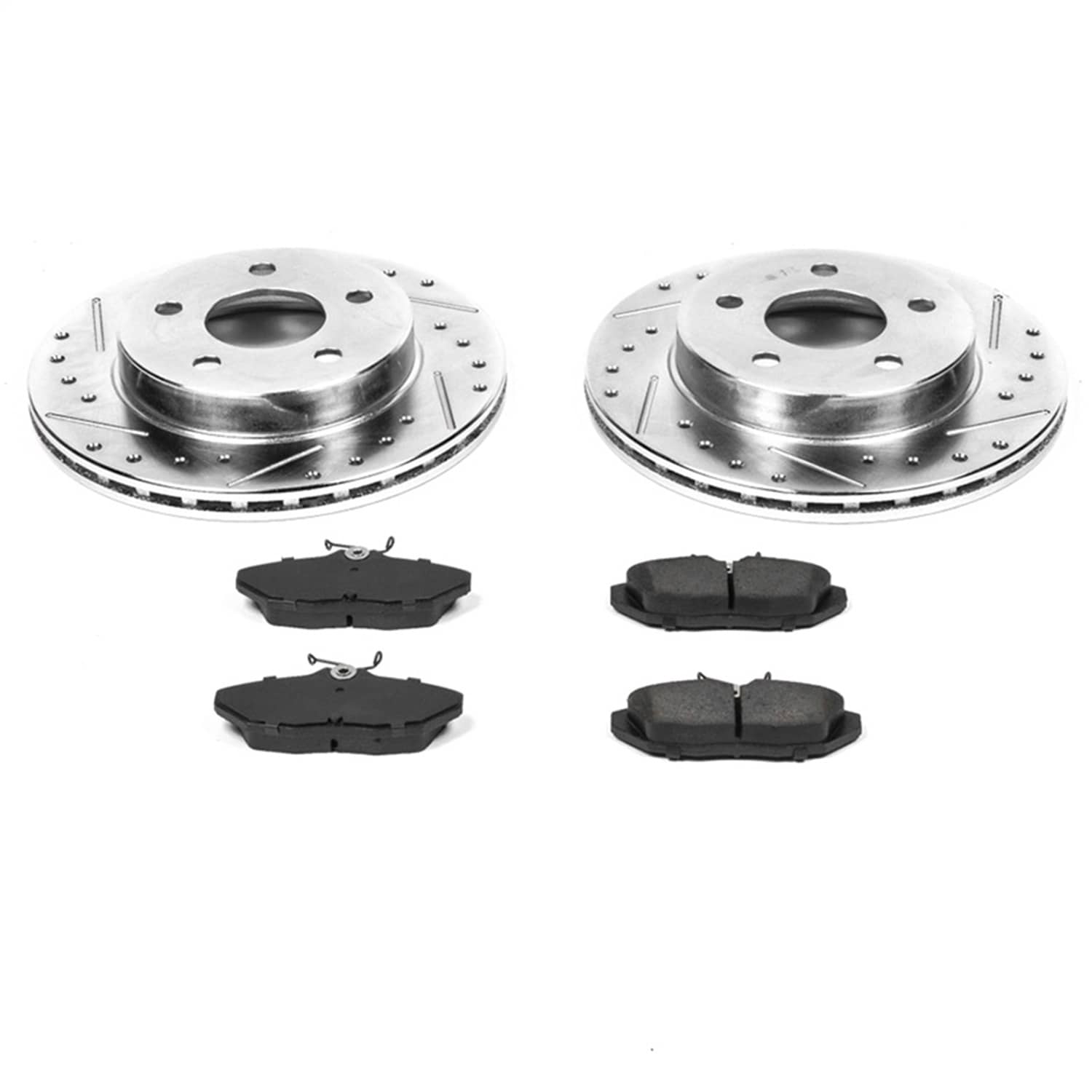 Power Stop - K1297 - Rear - Disc Brake Pad and Rotor Kit