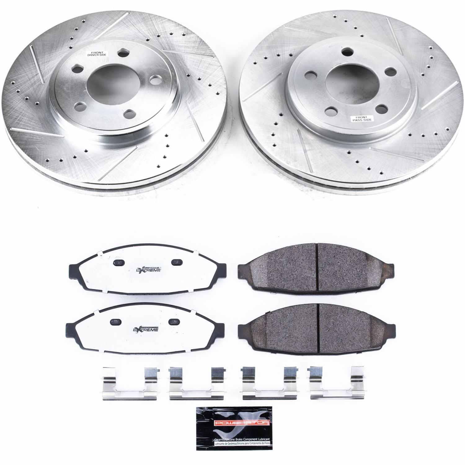 Power Stop - K1364-26 - Front - Disc Brake Pad and Rotor Kit