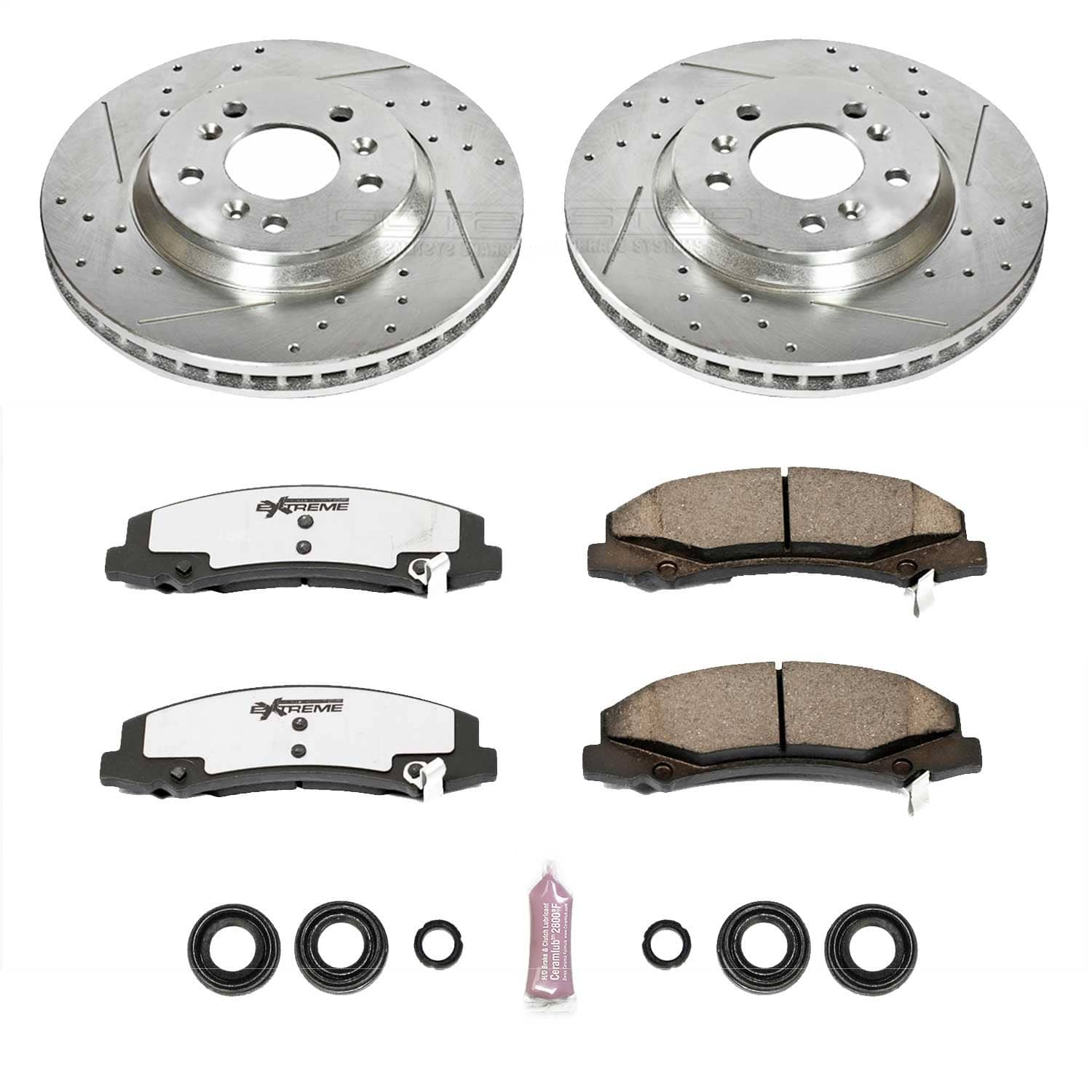 Power Stop - K1437-26 - Front - Disc Brake Pad and Rotor Kit