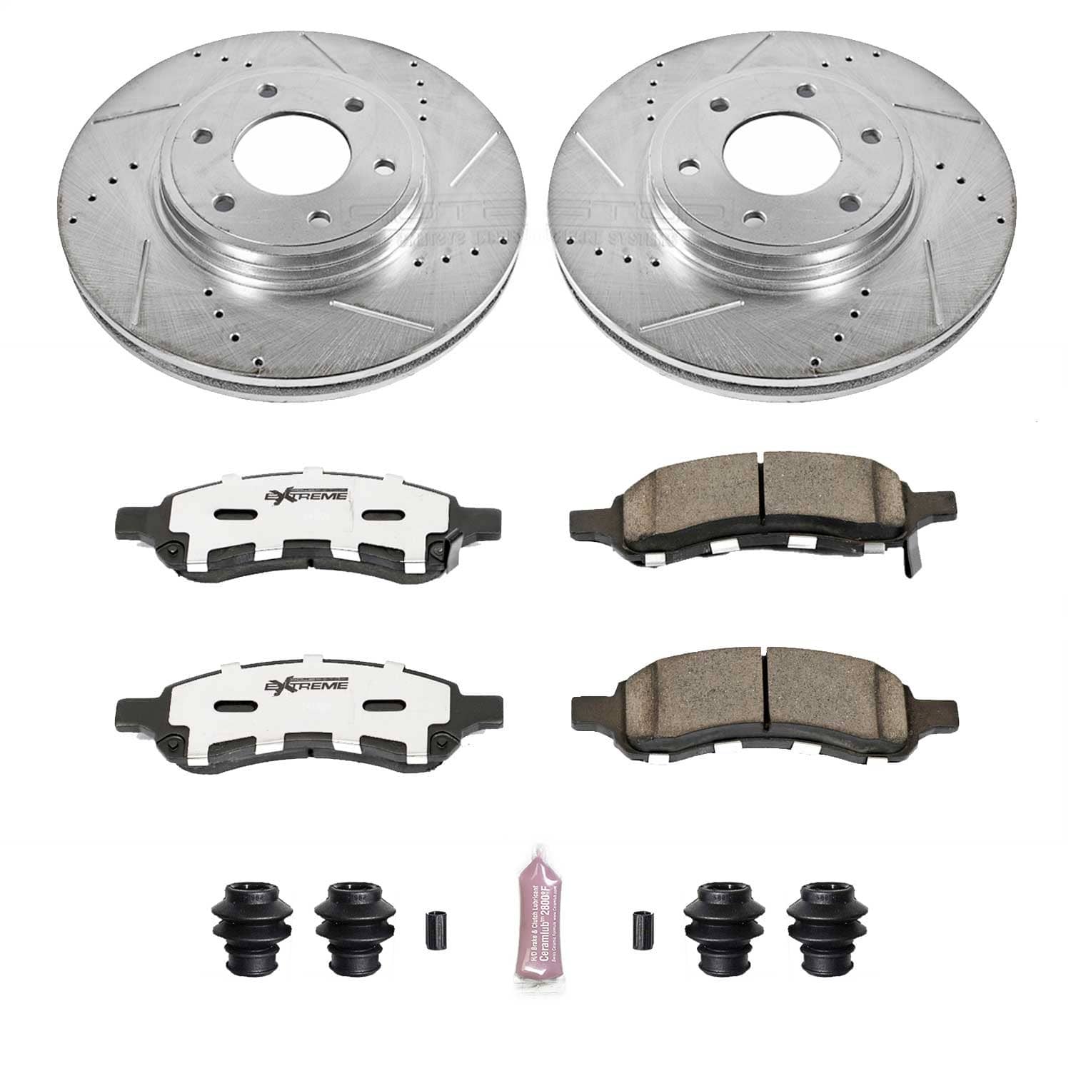 Power Stop - K1453-26 - Front - Disc Brake Pad and Rotor Kit