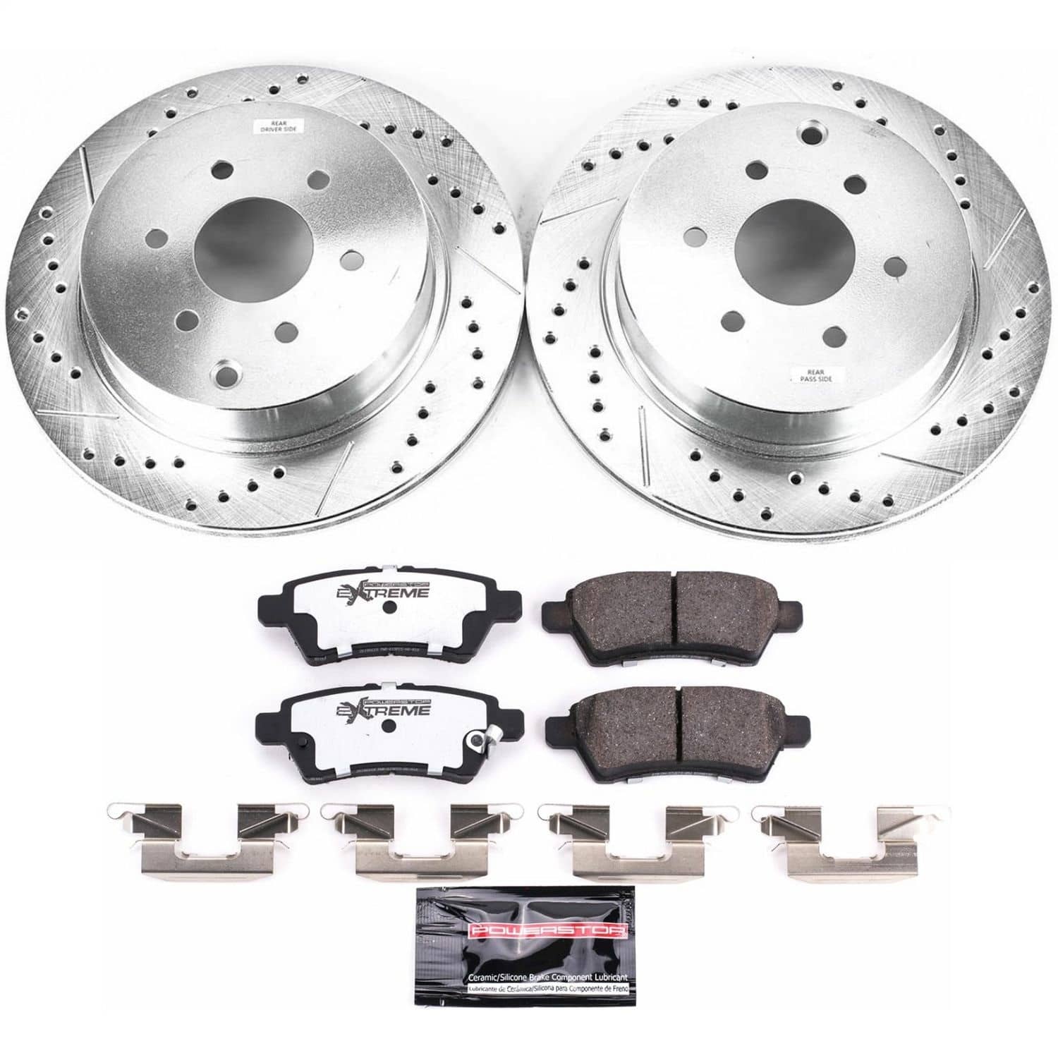 Power Stop - K147-36 - Rear - Disc Brake Pad and Rotor Kit