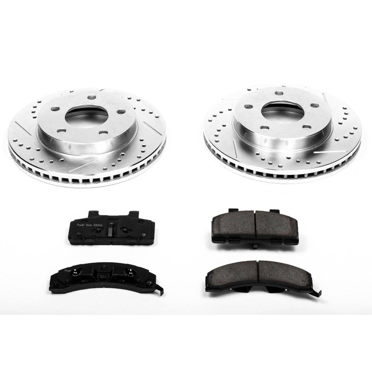 Power Stop - K1487 - Front - Disc Brake Pad and Rotor Kit