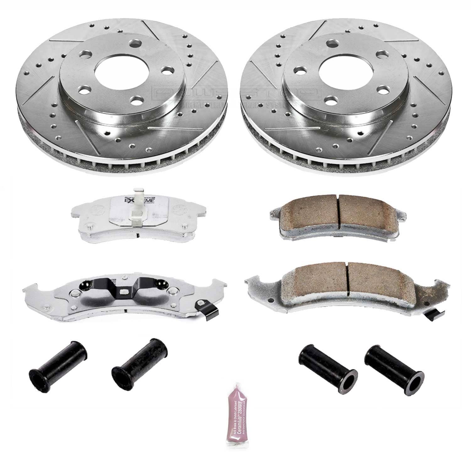 Power Stop - K1534-26 - Front - Disc Brake Pad and Rotor Kit