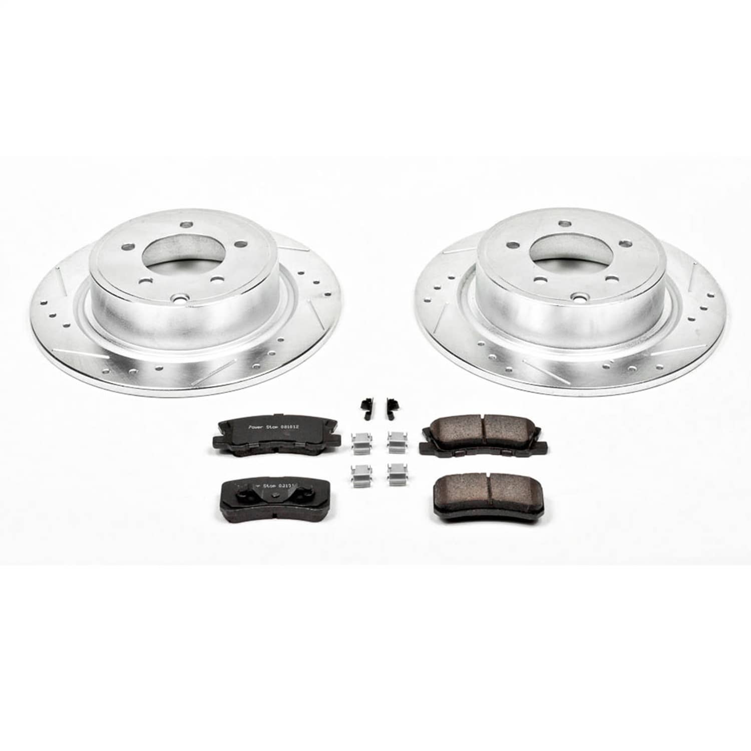 Power Stop - K1630 - Rear - Disc Brake Pad and Rotor Kit