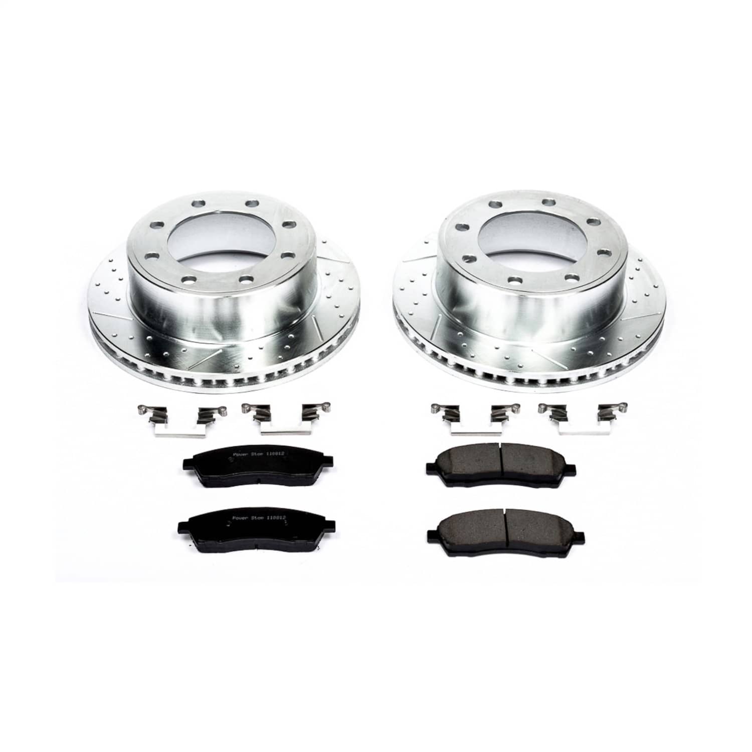 Power Stop - K1890 - Rear - Disc Brake Pad and Rotor Kit