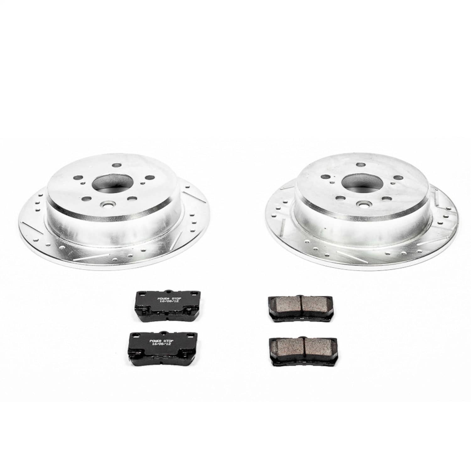 Power Stop - K195 - Rear - Disc Brake Pad and Rotor Kit
