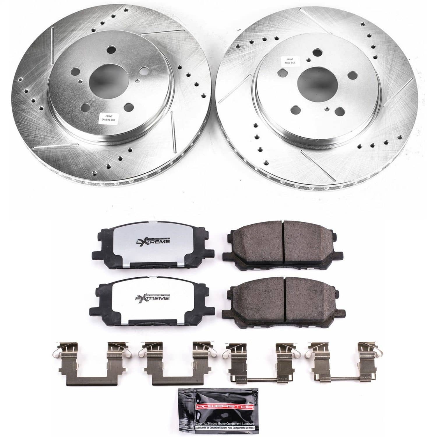 Power Stop - K196-36 - Front - Disc Brake Pad and Rotor Kit