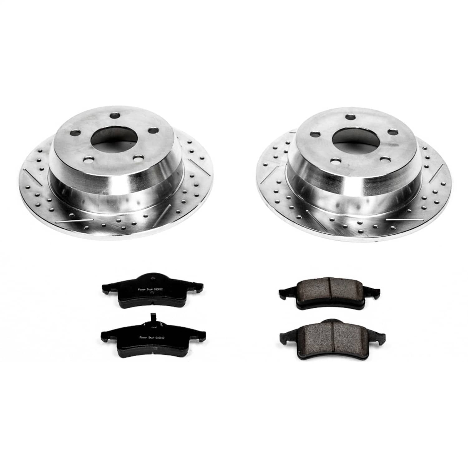 Power Stop - K2151 - Rear - Disc Brake Pad and Rotor Kit