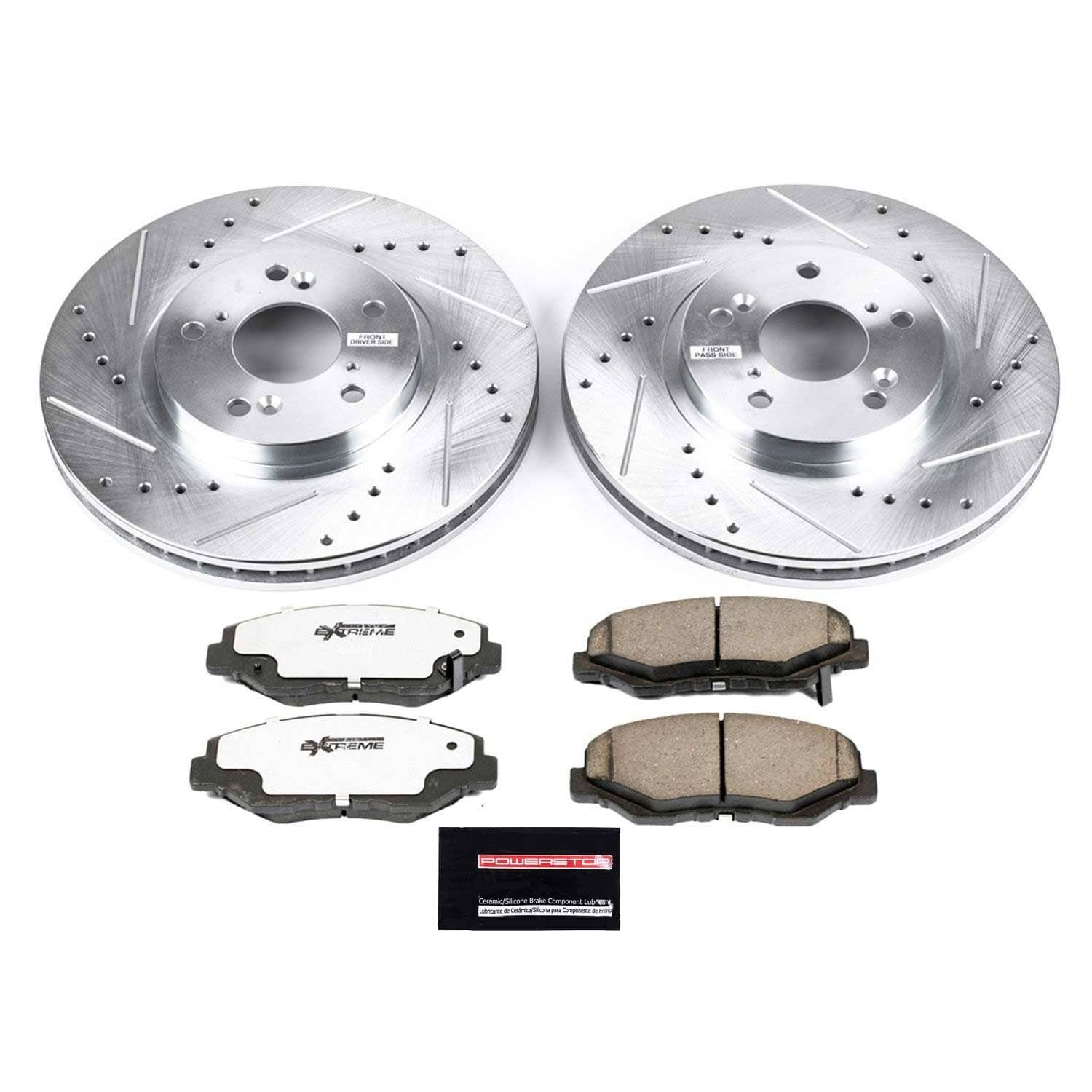 Power Stop - K2302-26 - Front - Disc Brake Pad and Rotor Kit