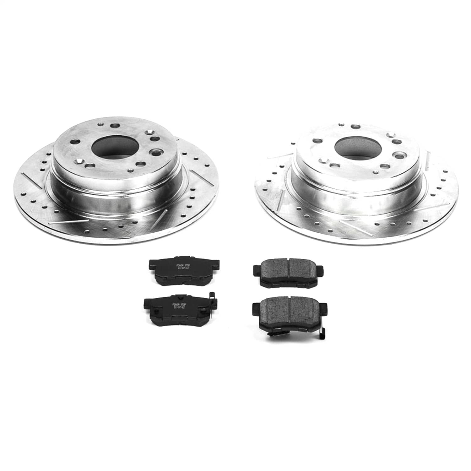 Power Stop - K2383 - Rear - Disc Brake Pad and Rotor Kit