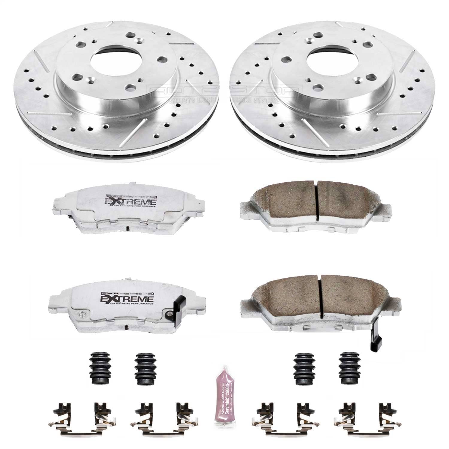 Power Stop - K2386-26 - Front - Disc Brake Pad and Rotor Kit