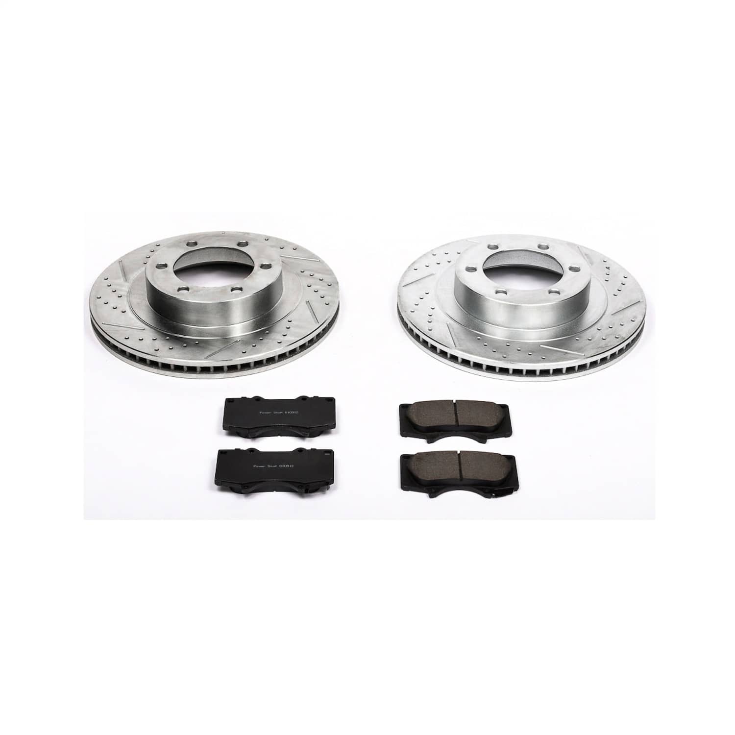 Power Stop - K2421 - Front - Disc Brake Pad and Rotor Kit