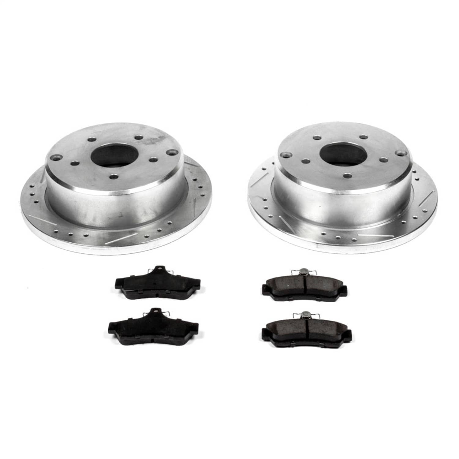 Power Stop - K2935 - Rear - Disc Brake Pad and Rotor Kit