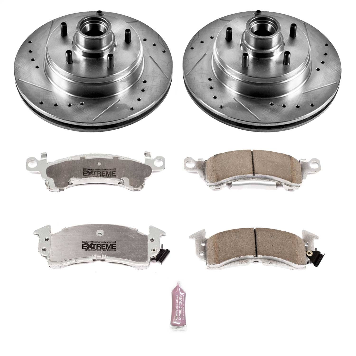 Power Stop - K2936-26 - Front - Disc Brake Pad and Rotor Kit
