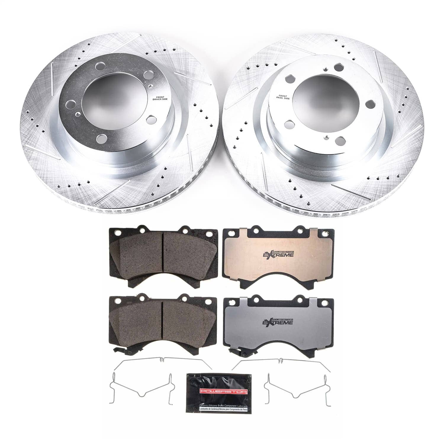 Power Stop - K2952-36 - Front - Disc Brake Pad and Rotor Kit