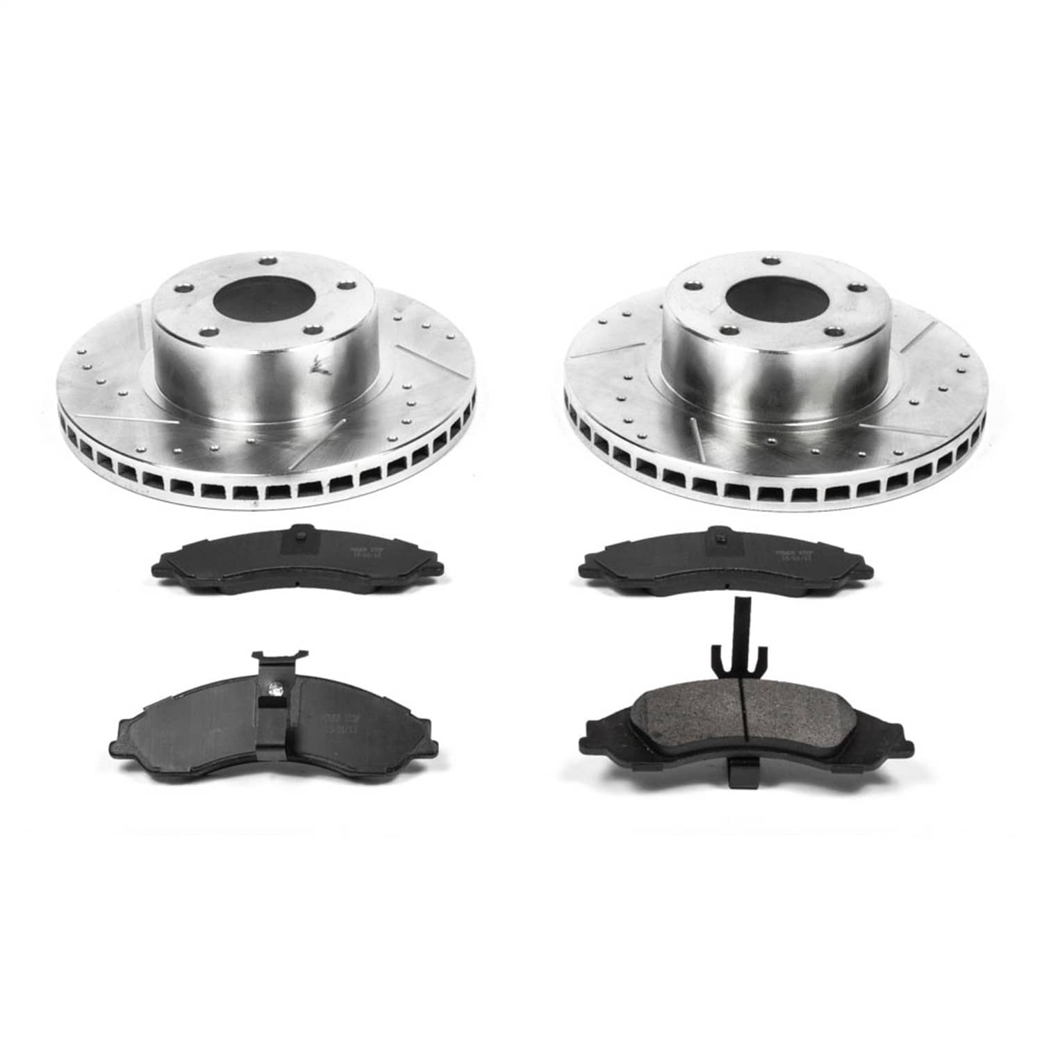 Power Stop - K2965 - Front - Disc Brake Pad and Rotor Kit