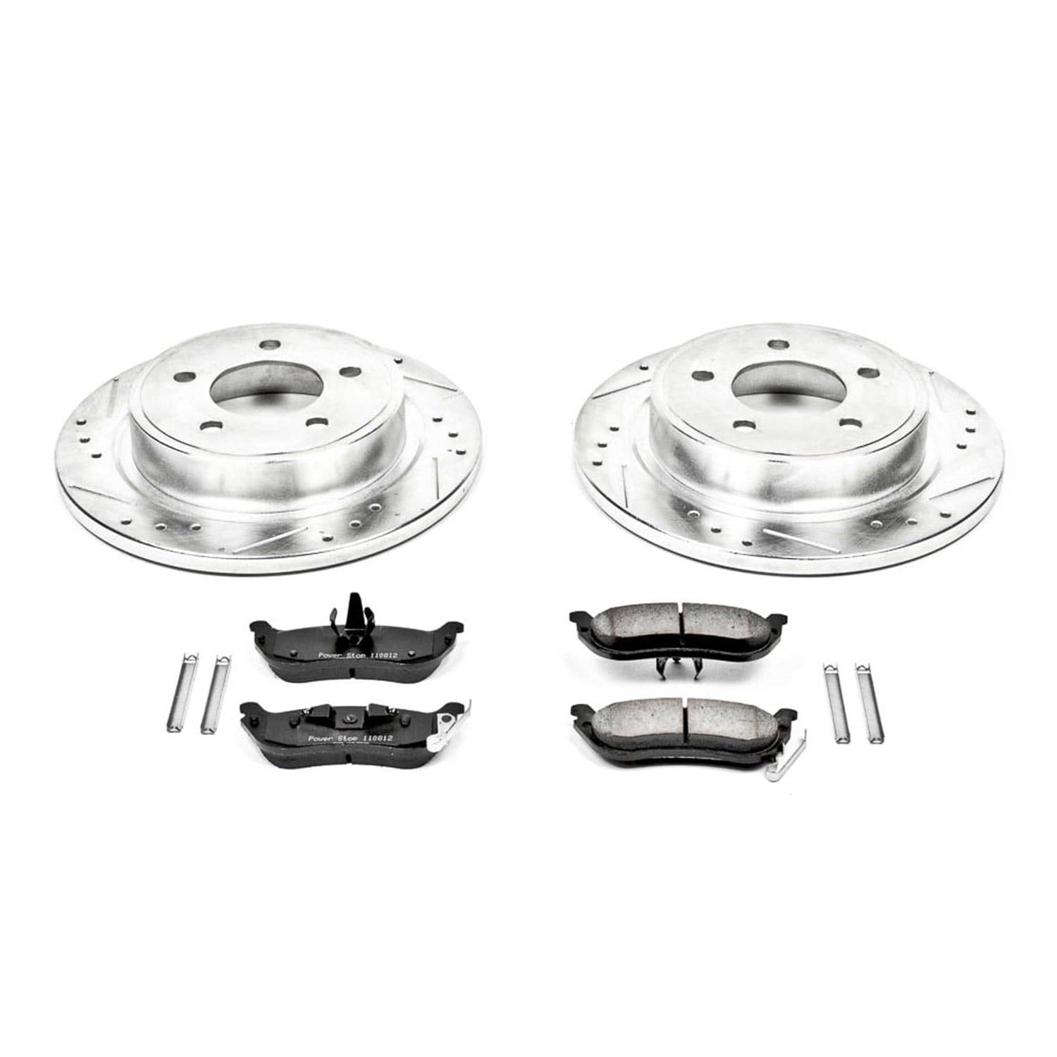 Power Stop - K3020 - Rear - Disc Brake Pad and Rotor Kit