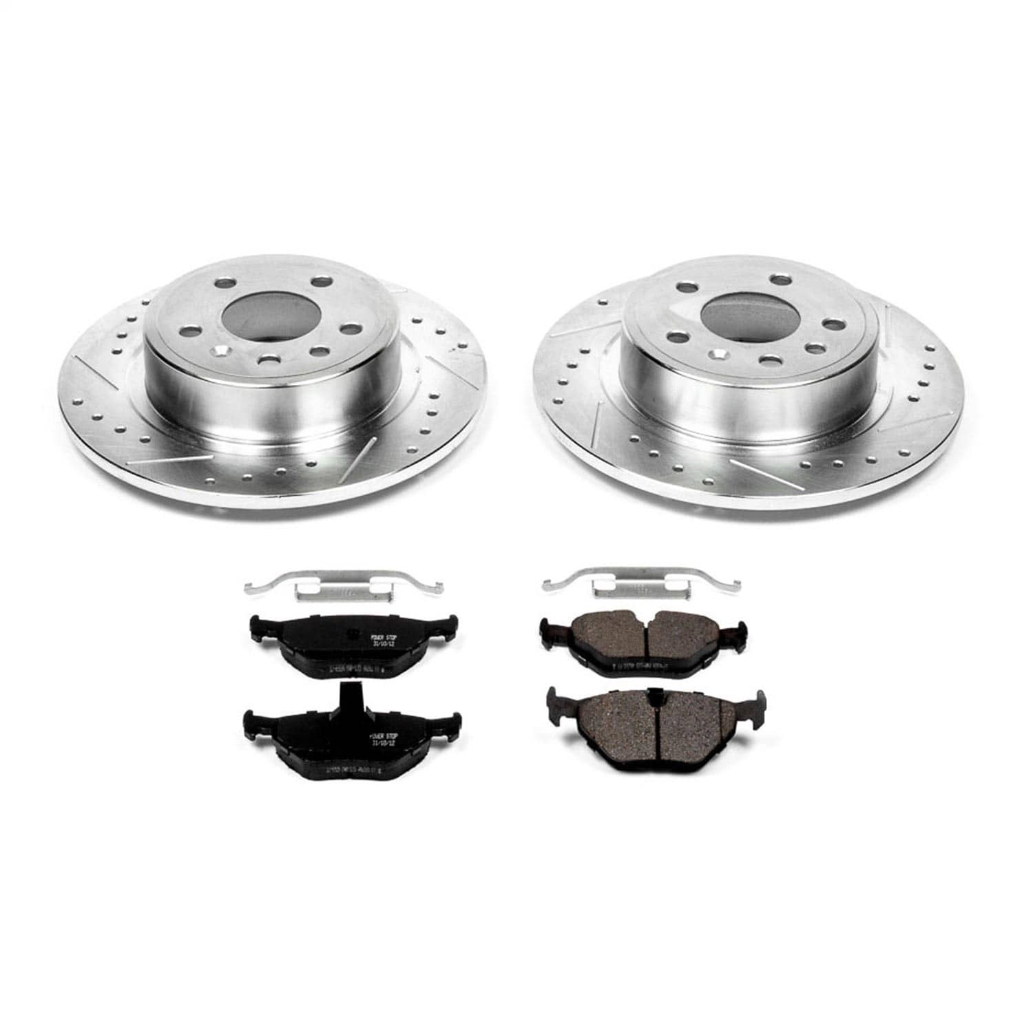 Power Stop - K3080 - Rear - Disc Brake Pad and Rotor Kit