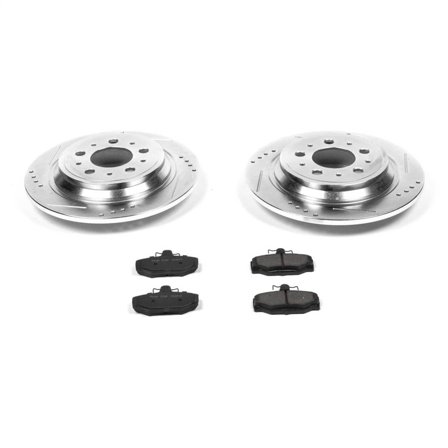 Power Stop - K3139 - Rear - Disc Brake Pad and Rotor Kit