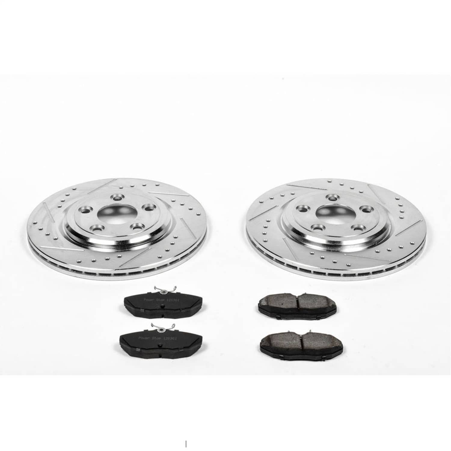 Power Stop - K3141 - Rear - Disc Brake Pad and Rotor Kit