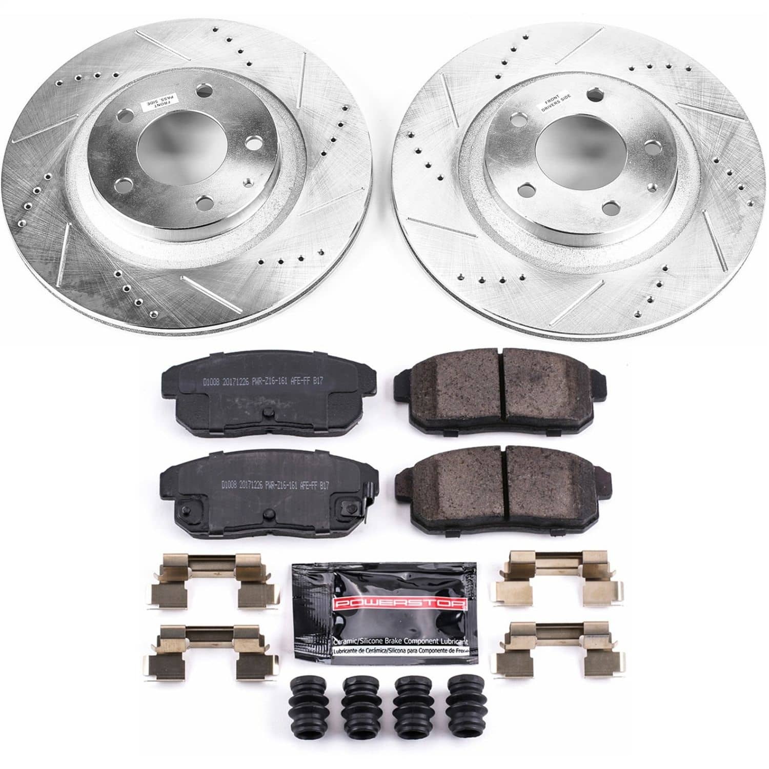 Power Stop - K3146 - Rear - Disc Brake Pad and Rotor Kit