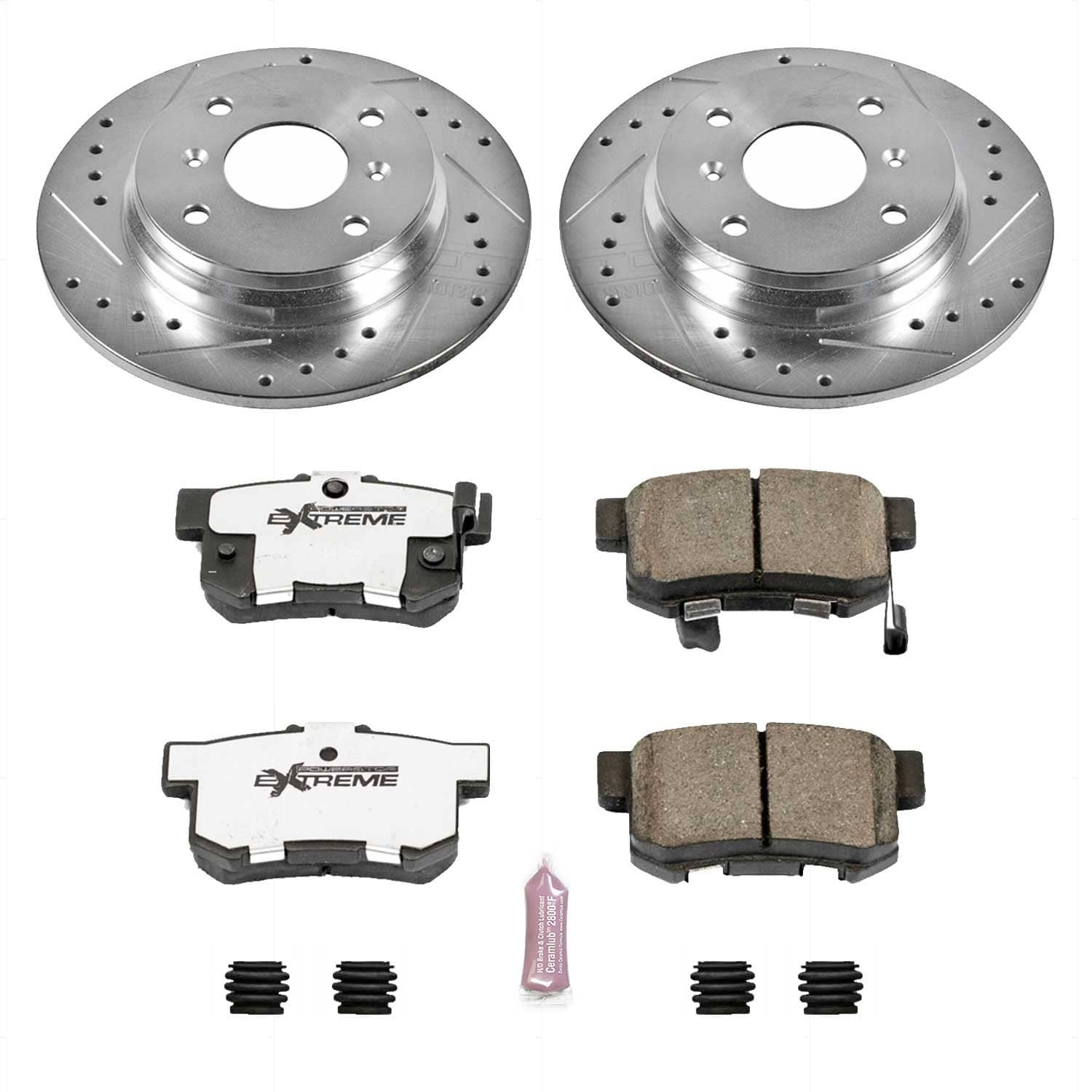 Power Stop - K407-26 - Rear - Disc Brake Pad and Rotor Kit