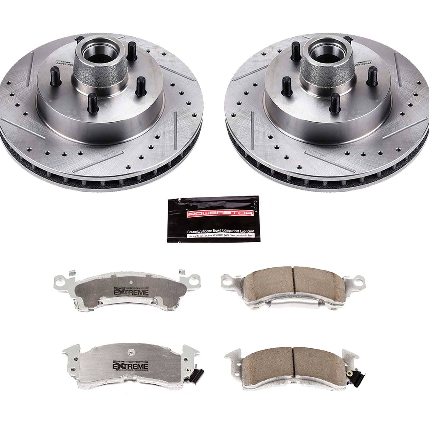 Power Stop - K4539-26 - Front - Disc Brake Pad and Rotor Kit
