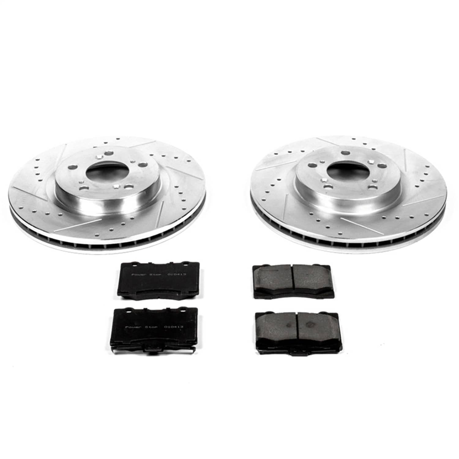 Power Stop - K4606 - Front - Disc Brake Pad and Rotor Kit