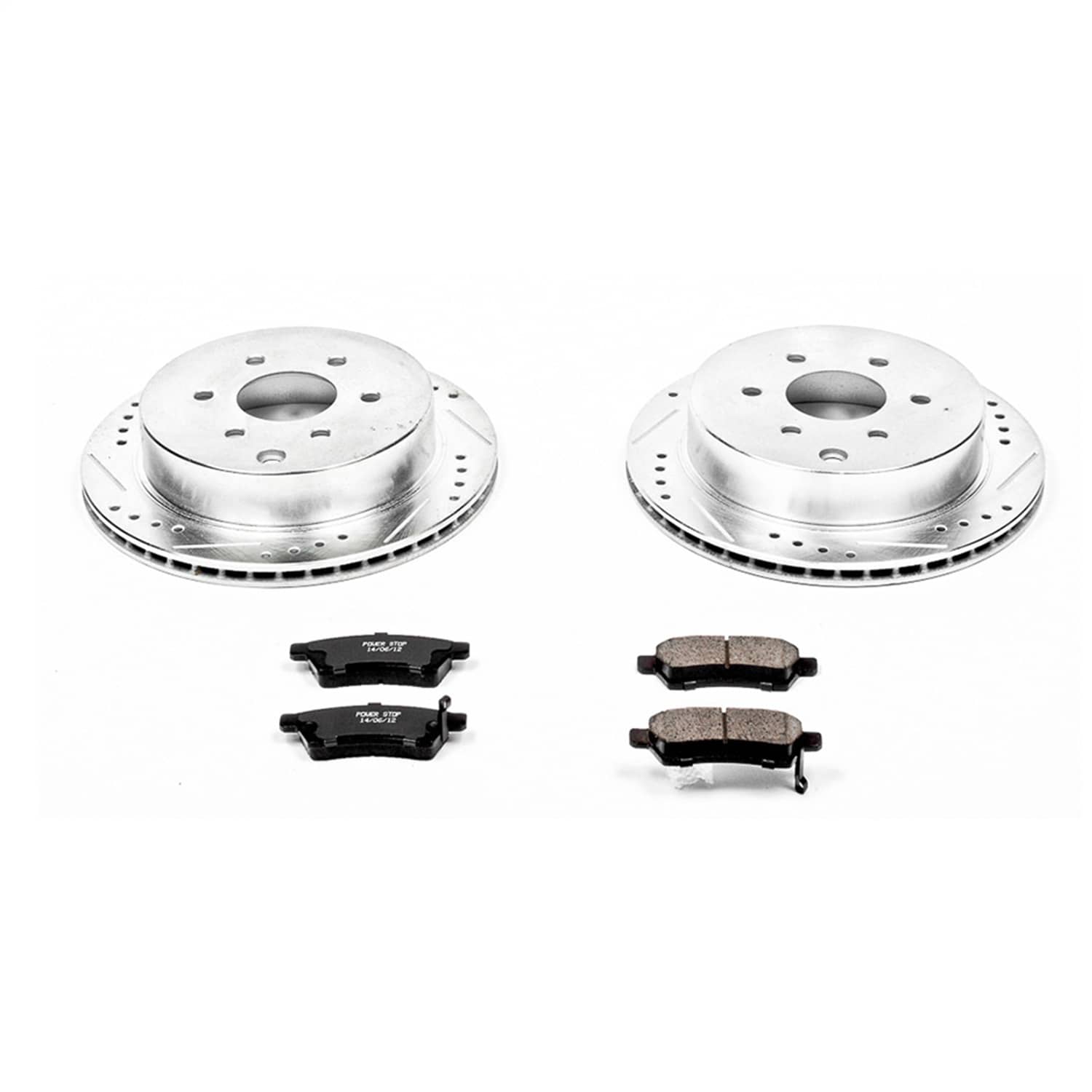Power Stop - K4621 - Rear - Disc Brake Pad and Rotor Kit