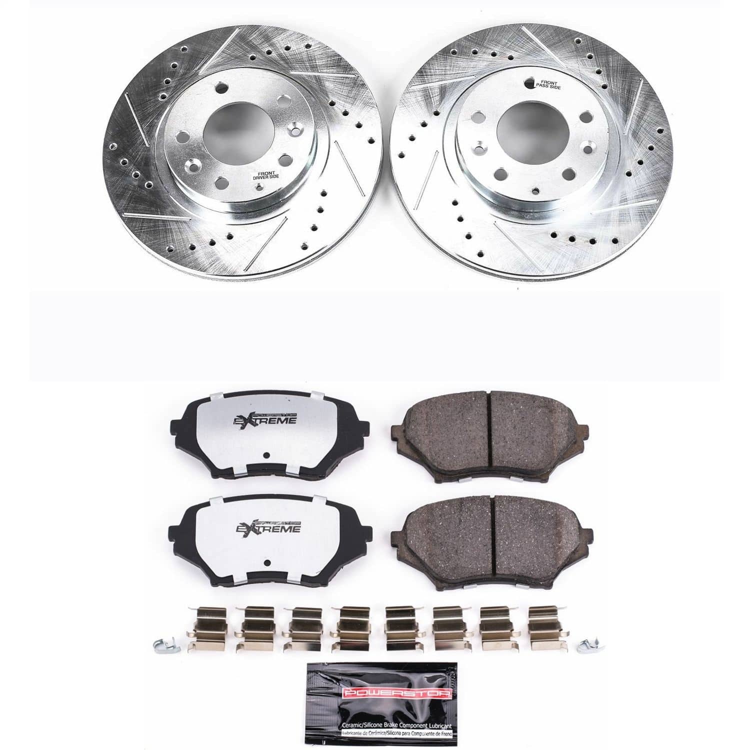Power Stop - K4659-26 - Front - Disc Brake Pad and Rotor Kit