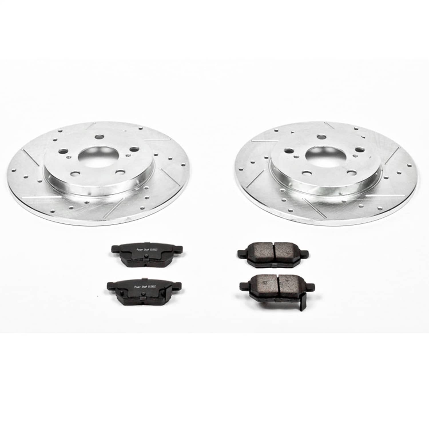 Power Stop - K4737 - Rear - Disc Brake Pad and Rotor Kit
