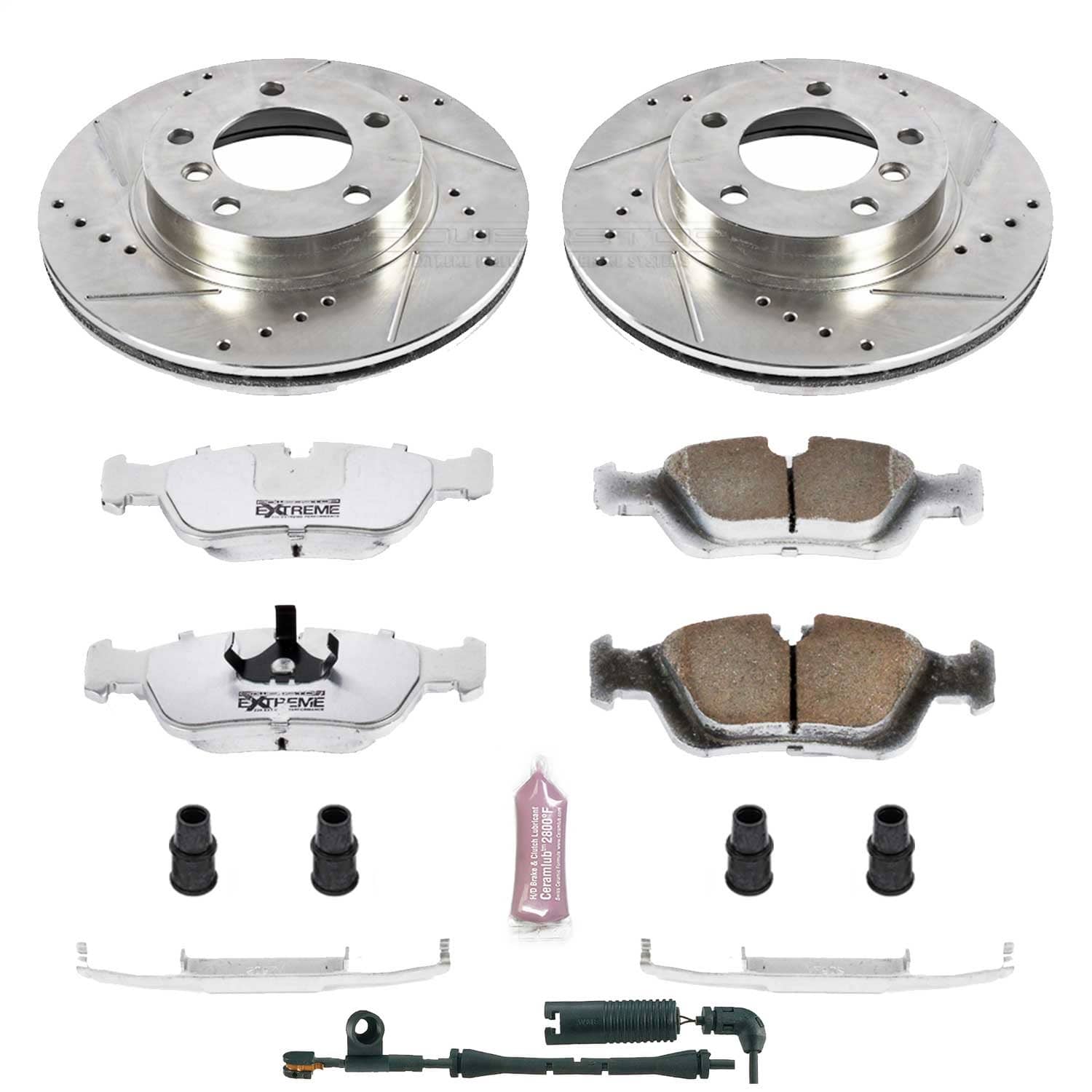 Power Stop - K497-26 - Front - Disc Brake Pad and Rotor Kit