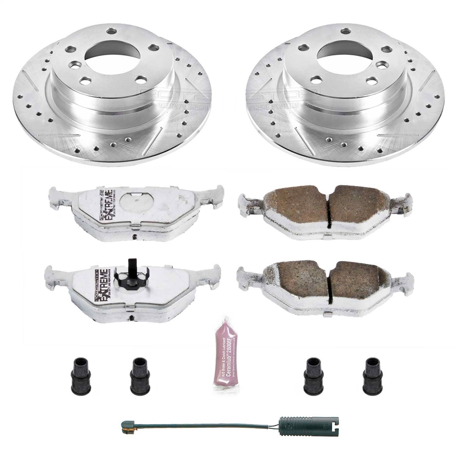 Power Stop - K502-26 - Rear - Disc Brake Pad and Rotor Kit