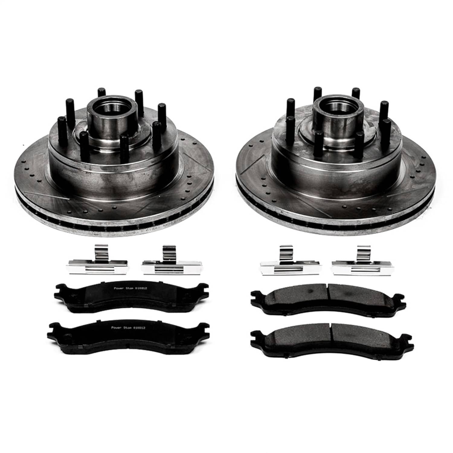 Power Stop - K5088 - Front - Disc Brake Pad and Rotor Kit