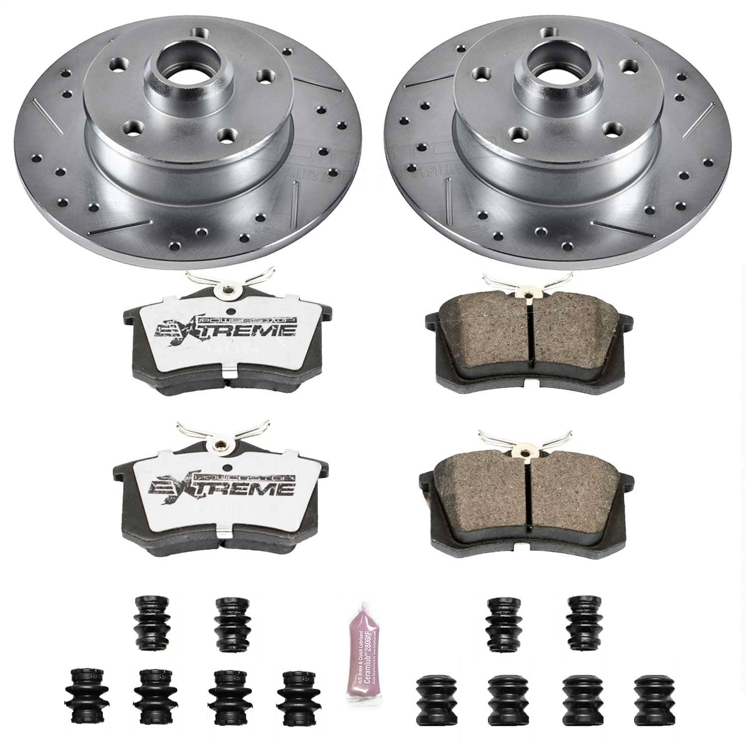 Power Stop - K513-26 - Rear - Disc Brake Pad and Rotor Kit