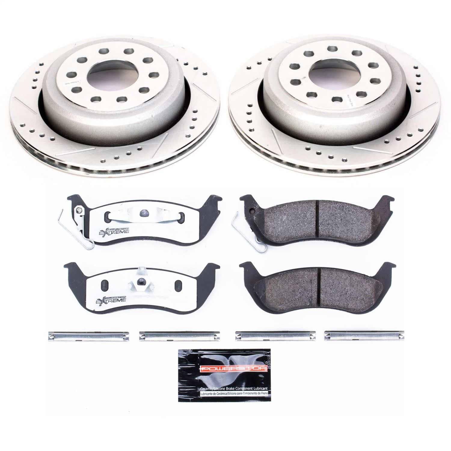 Power Stop - K5293-26 - Rear - Disc Brake Pad and Rotor Kit