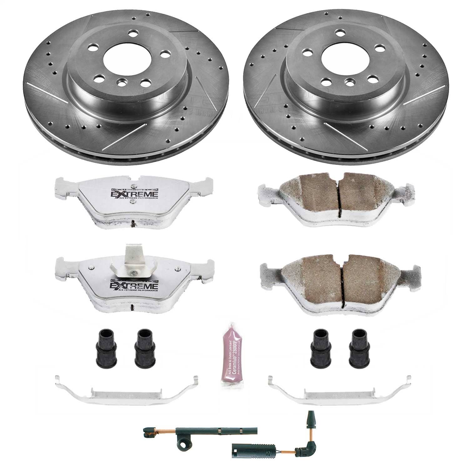 Power Stop - K5298-26 - Front - Disc Brake Pad and Rotor Kit