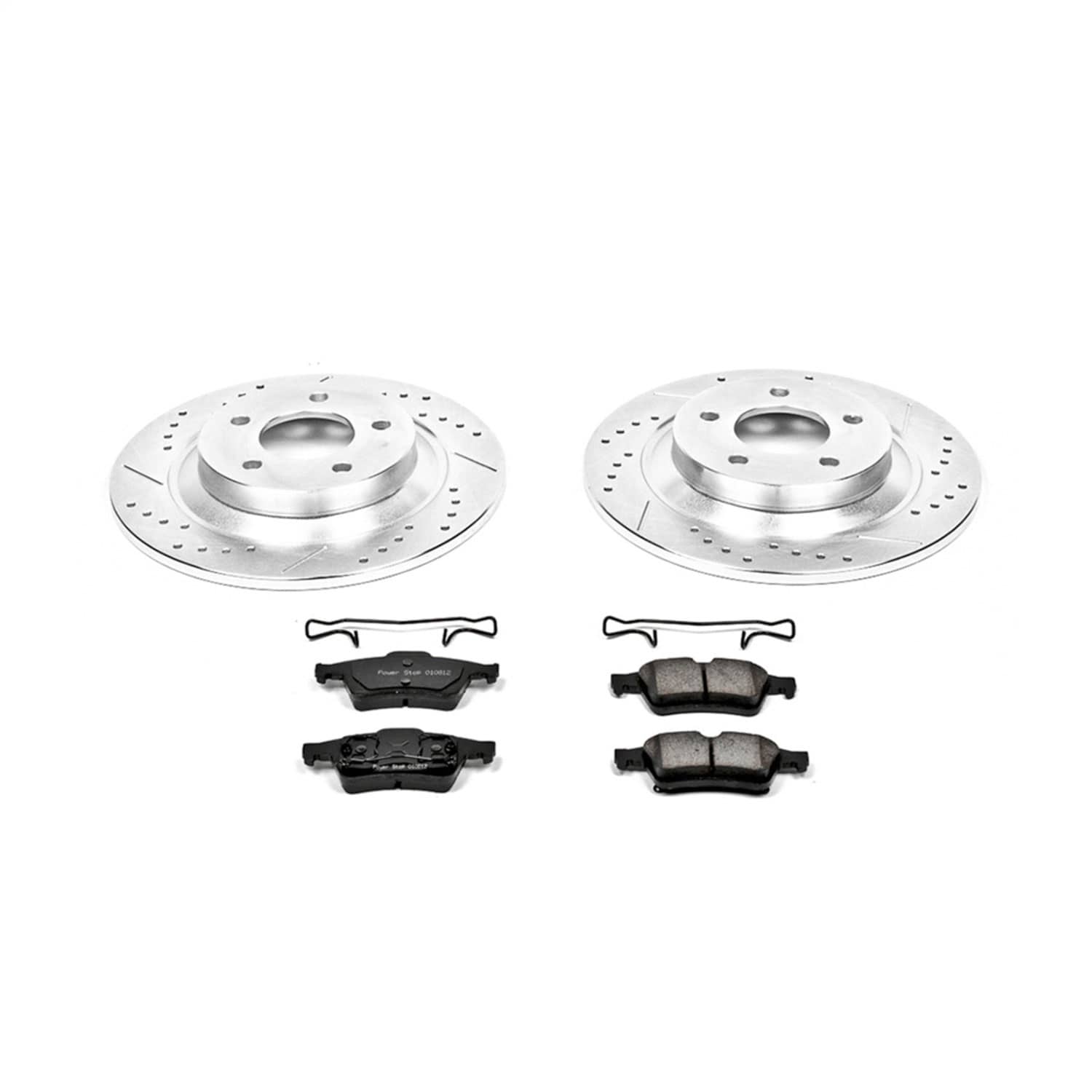 Power Stop - K5310 - Rear - Disc Brake Pad and Rotor Kit