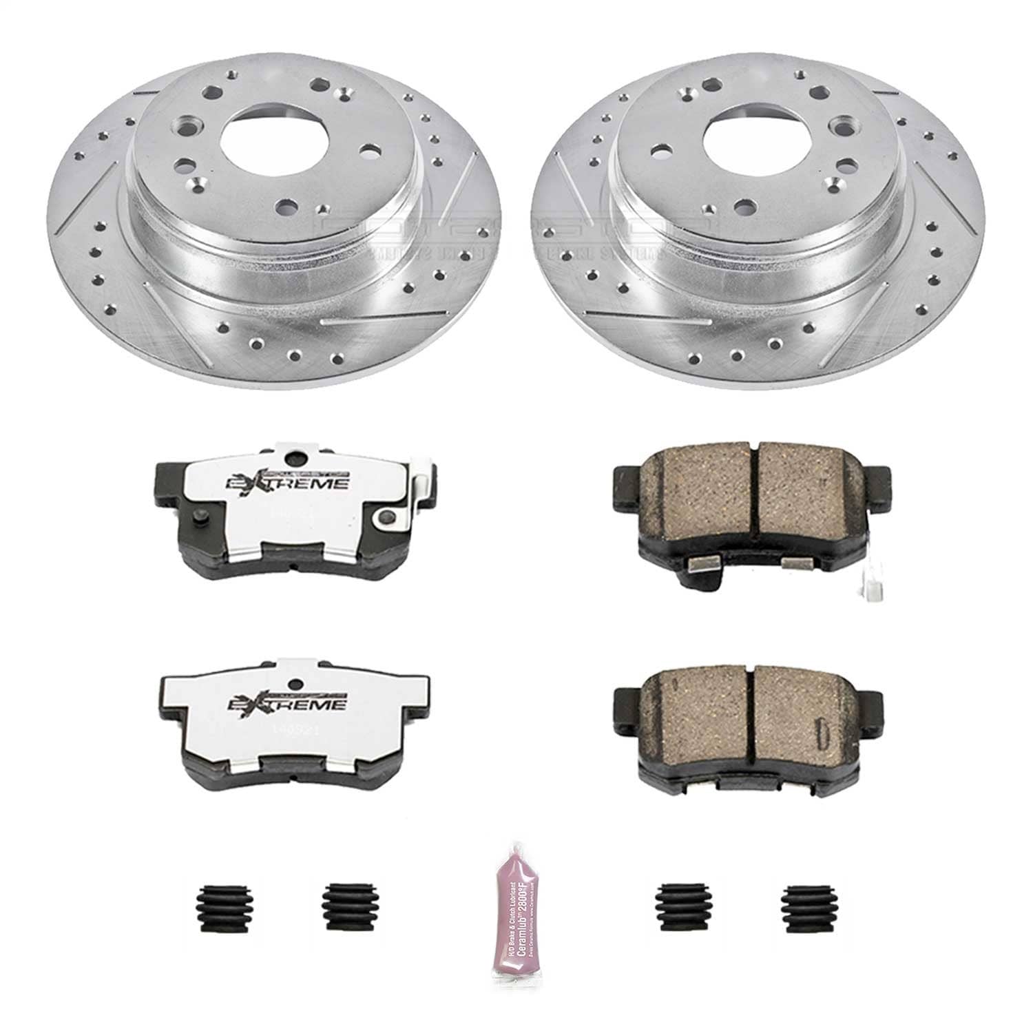 Power Stop - K5399-26 - Rear - Disc Brake Pad and Rotor Kit