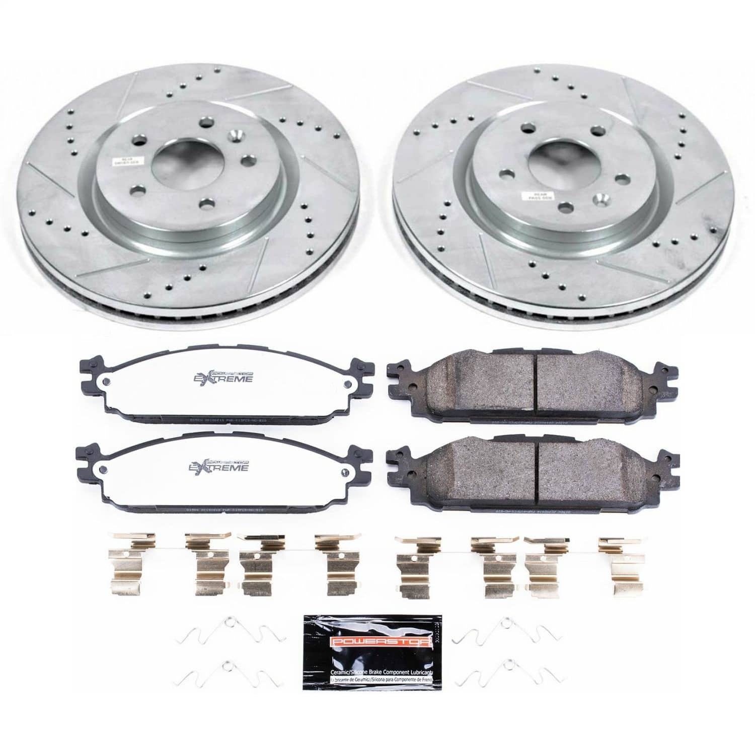 Power Stop - K5583-36 - Front - Disc Brake Pad and Rotor Kit
