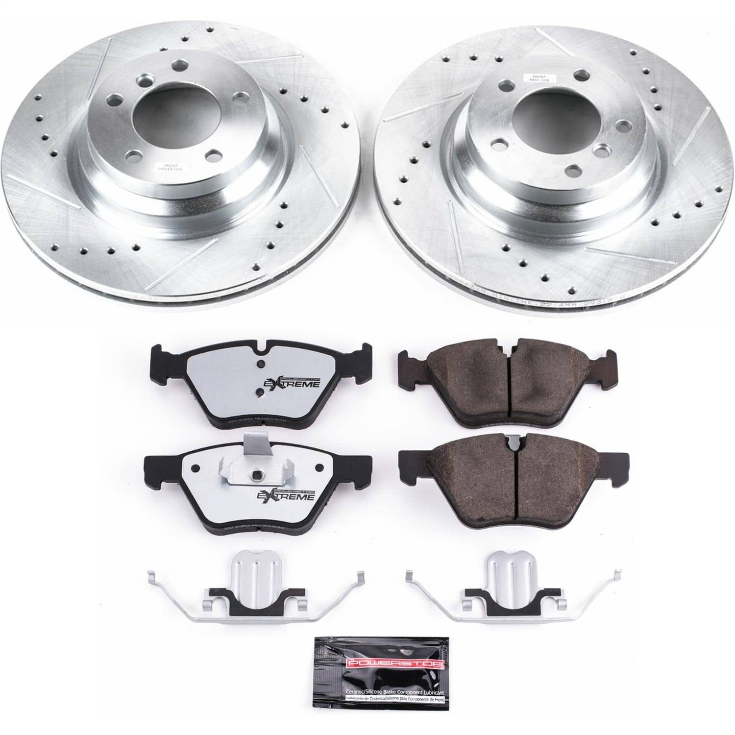 Power Stop - K5767-26 - Front - Disc Brake Pad and Rotor Kit