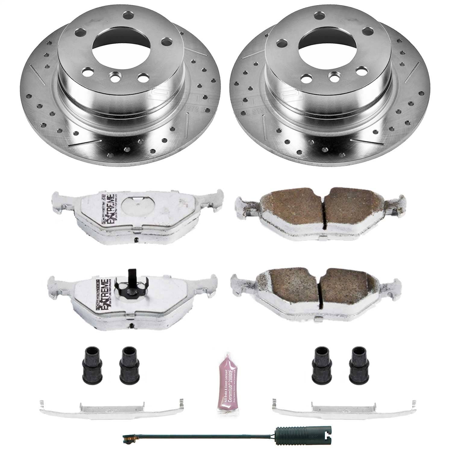 Power Stop - K593-26 - Rear - Disc Brake Pad and Rotor Kit